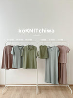 Muat gambar ke penampil Galeri, Kadaka S-0186 Knit Set Top and Culotte | Set Wanita Knit Celana dan Atasan
