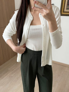 Kadaka T-0461 Cardigan Knit Stretch Premium Korea