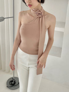 Kadaka T-0516 Multiways Top with Rose Details | Atasan Wanita Multiways