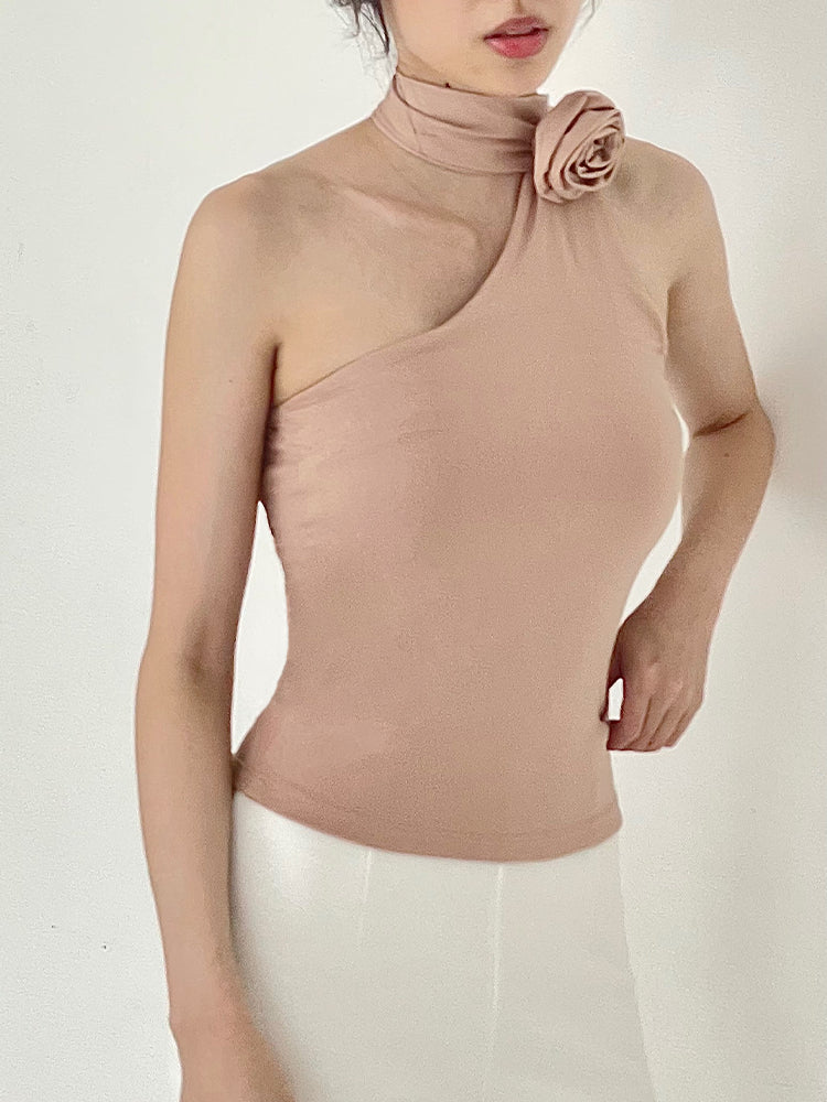 Kadaka T-0516 Multiways Top with Rose Details | Atasan Wanita Multiways