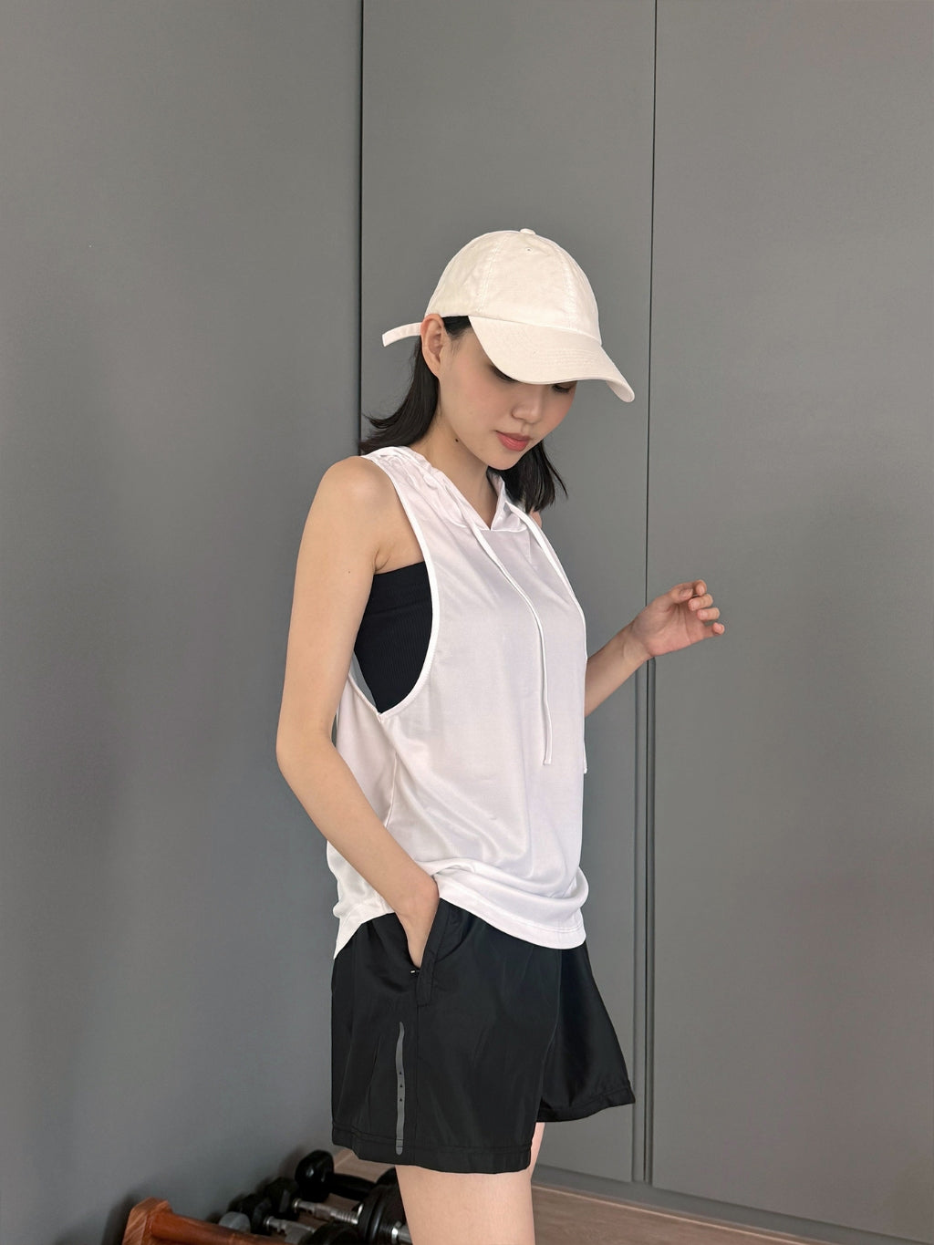 Kadaka G-0110 Hoodie Tanktop Sportswear | Baju Olahraga Wanita