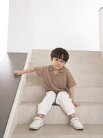 Muat gambar ke penampil Galeri, Kadaka KB-0107 Boys Jogger Pants Knit Emboss | Celana Panjang Anak Laki-Laki Knit
