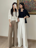 Muat gambar ke penampil Galeri, Kadaka B-0198 Knit Culotte Pants Celana Kulot Wanita
