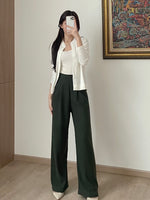 Muat gambar ke penampil Galeri, Kadaka B-0198 Knit Culotte Pants Celana Kulot Wanita
