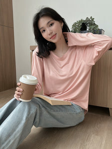 Kadaka T-0120 Long Sleeves Tshirt Basic | Kaos Lengan Panjang Wanita