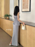 Load image into Gallery viewer, Kadaka B-0228 Maxi Skirt Aiflow Linen | Rok Panjang Maxi Wanita
