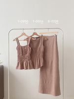 Load image into Gallery viewer, Kadaka B-0228 Maxi Skirt Aiflow Linen | Rok Panjang Maxi Wanita
