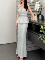 Load image into Gallery viewer, Kadaka B-0228 Maxi Skirt Aiflow Linen | Rok Panjang Maxi Wanita
