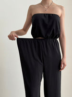 Load image into Gallery viewer, Kadaka B-0225 Flowy Culotte Pants | Celana Kulot Panjang Wanita Tali Serut
