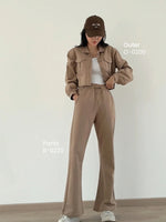 Muat gambar ke penampil Galeri, Kadaka B-0220 Cutbray Sweat Pants | Celana Sporty Wanita
