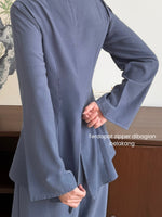 Load image into Gallery viewer, Kadaka T-0549 Long Sleeve Peplum Top | Blouse Atasan Tangan Panjang Wanita
