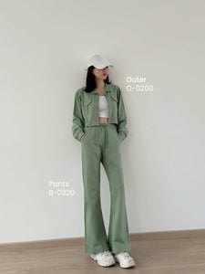 Kadaka B-0220 Cutbray Sweat Pants | Celana Sporty Wanita