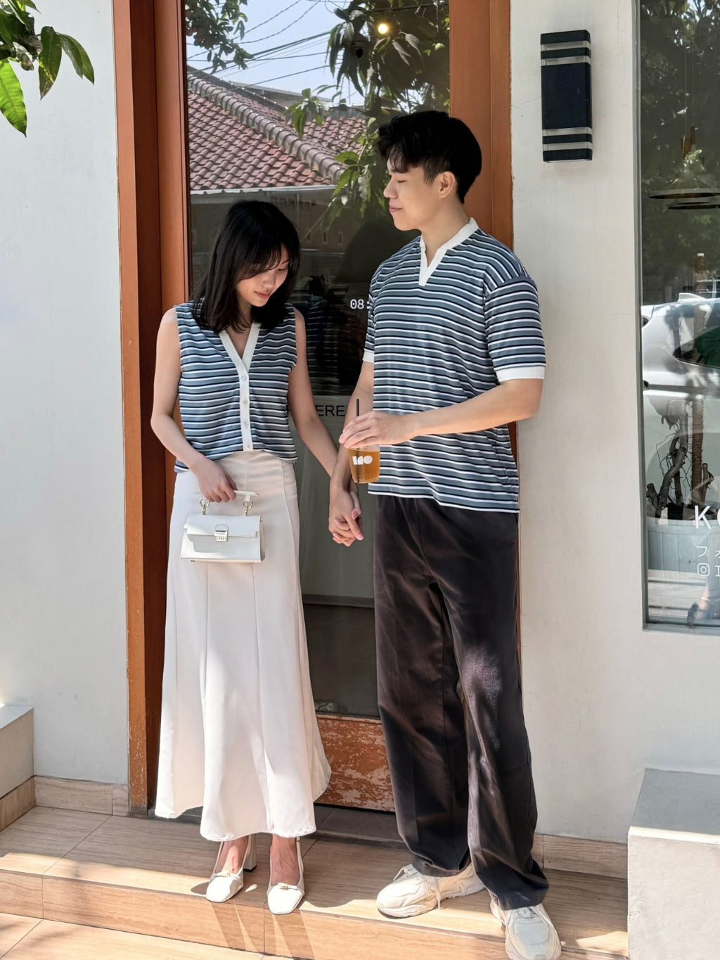 Kadaka MT-0211 Knit Men Top Stripes | Atasan Pria Knit | Love Line Collection 3.0