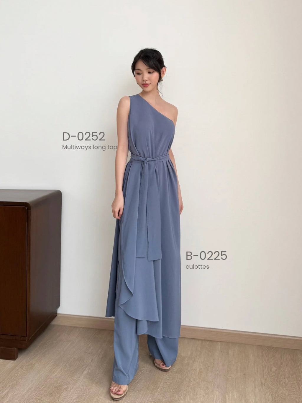 Kadaka D-0252 Multiway Long Top | Atasan Multiway Wanita