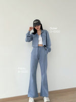 Muat gambar ke penampil Galeri, Kadaka B-0220 Cutbray Sweat Pants | Celana Sporty Wanita
