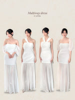 Muat gambar ke penampil Galeri, Kadaka D-0256 Multiway Maxi Party Dress | Dress Panjang Wanita Pesta
