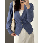 Load image into Gallery viewer, Kadaka O-0211 Outer Peplum Cardigan Knit | Atasan Cardigan Wanita Lengan Panjang
