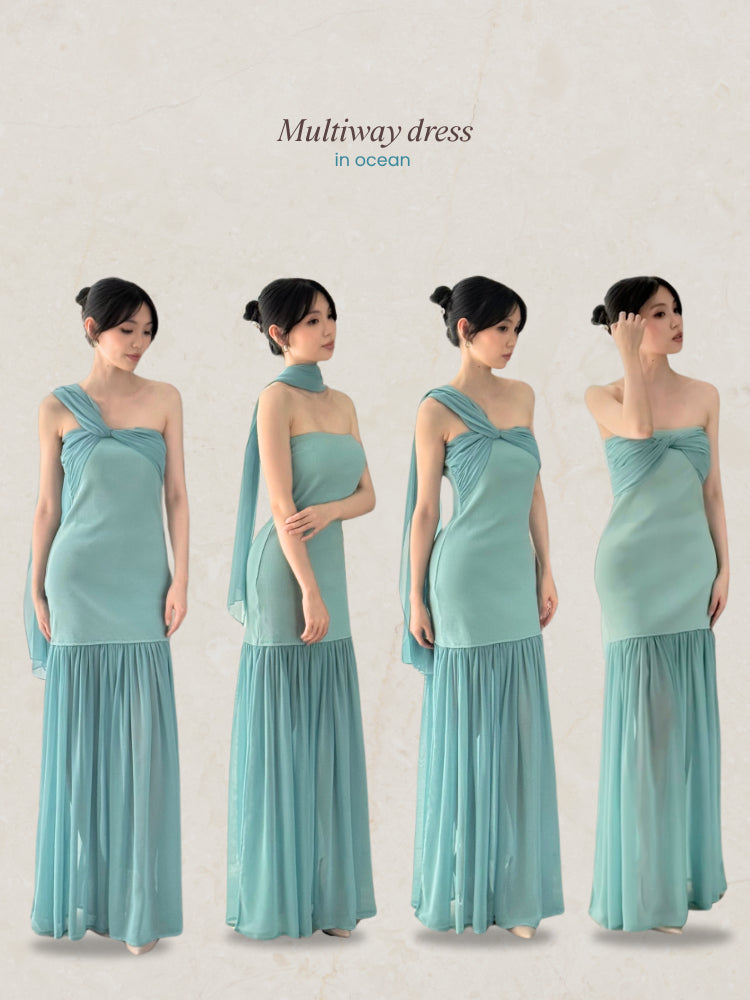 Kadaka D-0256 Multiway Maxi Party Dress | Dress Panjang Wanita Pesta