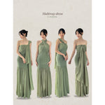 Muat gambar ke penampil Galeri, Kadaka D-0256 Multiway Maxi Party Dress | Dress Panjang Wanita Pesta
