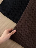 Muat gambar ke penampil Galeri, Kadaka T-0555 Fitted Cardigan Pleats Top | Atasan Wanita Cardi Pleats
