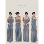 Muat gambar ke penampil Galeri, Kadaka D-0256 Multiway Maxi Party Dress | Dress Panjang Wanita Pesta
