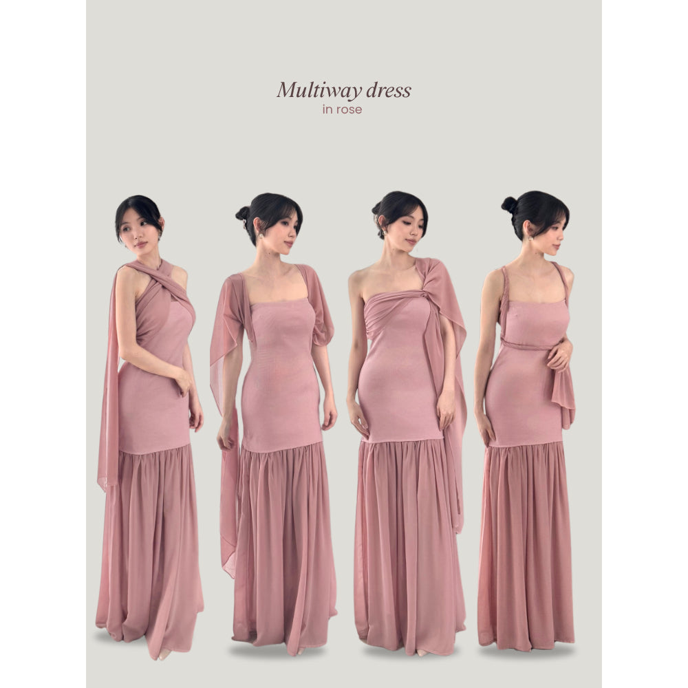 Kadaka D-0256 Multiway Maxi Party Dress | Dress Panjang Wanita Pesta