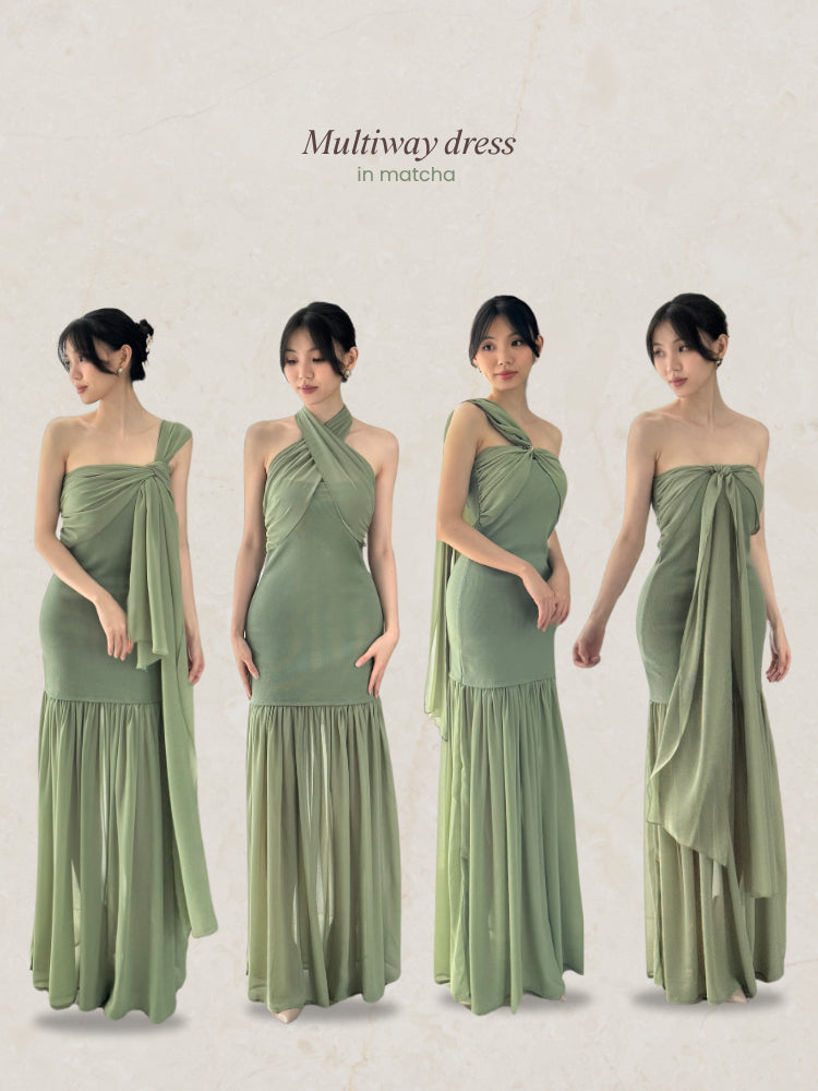 Kadaka D-0256 Multiway Maxi Party Dress | Dress Panjang Wanita Pesta