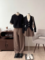 Load image into Gallery viewer, Kadaka O-0211 Outer Peplum Cardigan Knit | Atasan Cardigan Wanita Lengan Panjang
