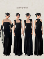 Muat gambar ke penampil Galeri, Kadaka D-0256 Multiway Maxi Party Dress | Dress Panjang Wanita Pesta
