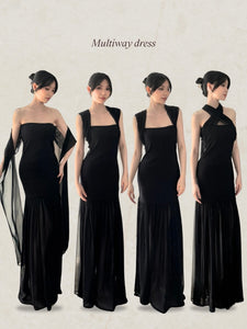 Kadaka D-0256 Multiway Maxi Party Dress | Dress Panjang Wanita Pesta
