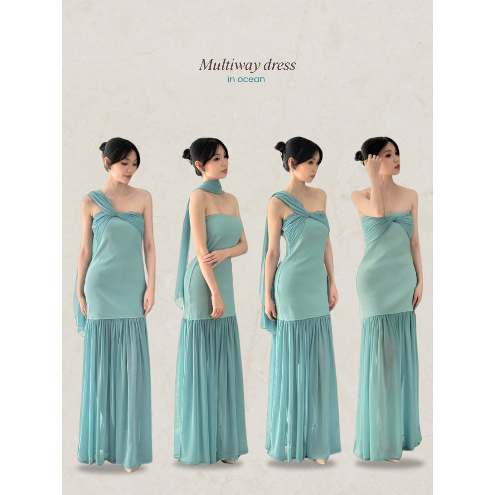 Kadaka D-0256 Multiway Maxi Party Dress | Dress Panjang Wanita Pesta