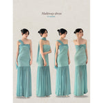 Muat gambar ke penampil Galeri, Kadaka D-0256 Multiway Maxi Party Dress | Dress Panjang Wanita Pesta
