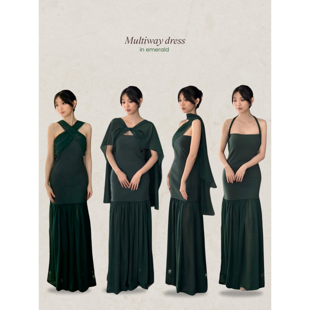 Kadaka D-0256 Multiway Maxi Party Dress | Dress Panjang Wanita Pesta