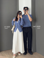 Load image into Gallery viewer, Kadaka O-0211 Outer Peplum Cardigan Knit | Atasan Cardigan Wanita Lengan Panjang
