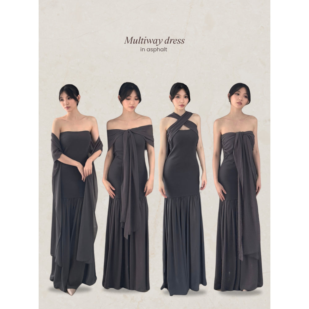 Kadaka D-0256 Multiway Maxi Party Dress | Dress Panjang Wanita Pesta