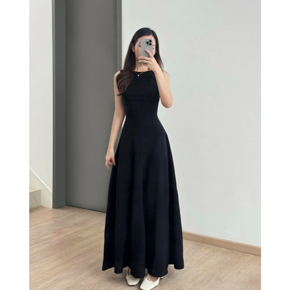 D-0264 Reversible Maxi Dress | Dress Panjang Wanita Formal Party