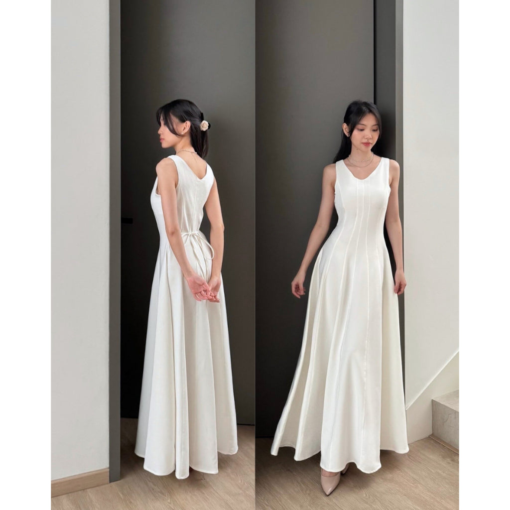 D-0264 Reversible Maxi Dress | Dress Panjang Wanita Formal Party