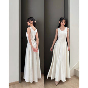 D-0264 Reversible Maxi Dress | Dress Panjang Wanita Formal Party