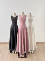 Muat gambar ke penampil Galeri, D-0264 Reversible Maxi Dress | Dress Panjang Wanita Formal Party
