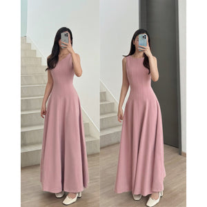 D-0264 Reversible Maxi Dress | Dress Panjang Wanita Formal Party