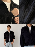Muat gambar ke penampil Galeri, Kadaka Kent Jacket | Men Corduroy Zipper Jacket | Jaket Pria | Brooklyn Collection MO-0113
