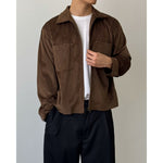 Muat gambar ke penampil Galeri, Kadaka Kent Jacket | Men Corduroy Zipper Jacket | Jaket Pria | Brooklyn Collection MO-0113

