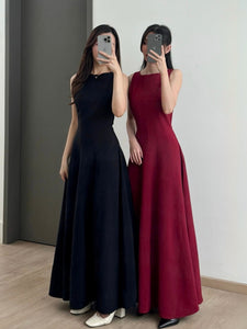 D-0264 Reversible Maxi Dress | Dress Panjang Wanita Formal Party