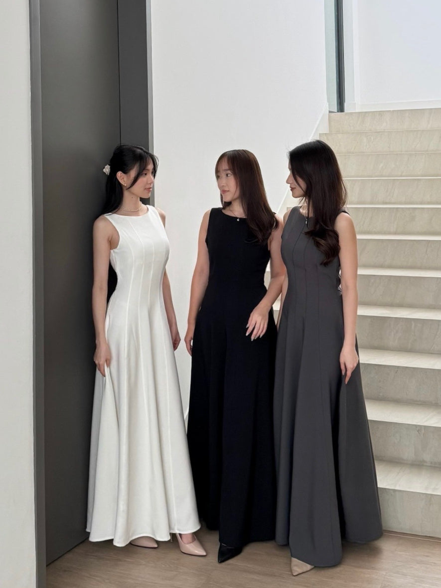 D-0264 Reversible Maxi Dress | Dress Panjang Wanita Formal Party