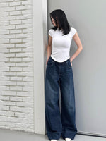 Load image into Gallery viewer, Kadaka B-0230 Baggy Loose Denim Pants | Celana Panjang Jeans Wanita
