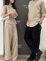 Load image into Gallery viewer, Kadaka T-0560 Sleeveless Shirt Top Stripes | Atasan Wanita Kerah Tanpa Lengan
