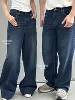 Load image into Gallery viewer, Kadaka MB-0116 Men Loose Denim Pants | Celana Panjang Jeans Pria
