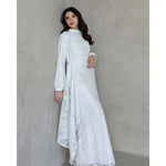 Load image into Gallery viewer, Kadaka D-0269 Maxi Lace Dress with Drapery Detail | Dress Wanita Panjang Detail Brukat
