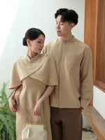 Load image into Gallery viewer, Kadaka O-0217 Cape Crop Outer | Luaran Outer Wanita
