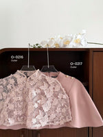 Load image into Gallery viewer, Kadaka O-0217 Cape Crop Outer | Luaran Outer Wanita

